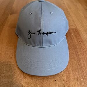 Jim Thompson signature blue/grey adjustable hat - new, never worn